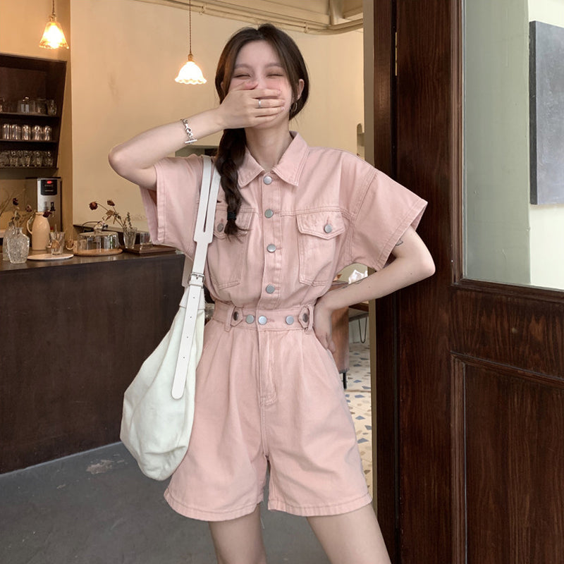 Women's Small Fashion Denim Jumpsuit Women's Small Fashion Denim Jumpsuit