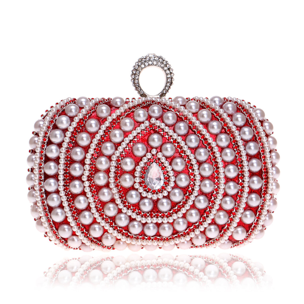 Pearl Clutch Women's European And American Fashion Banquet Clutch