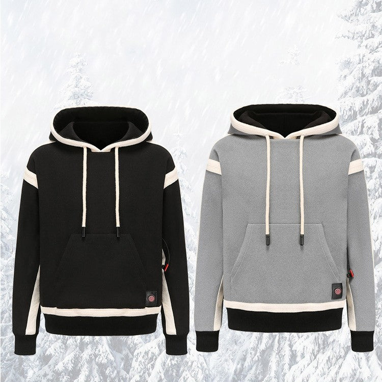 Outdoor New Technology Heated Jacket Heating Brushed Hoody Outerwear Outdoor New Technology Heated Jacket Heating Brushed Hoody Outerwear