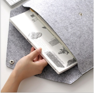 File bag felt briefcase