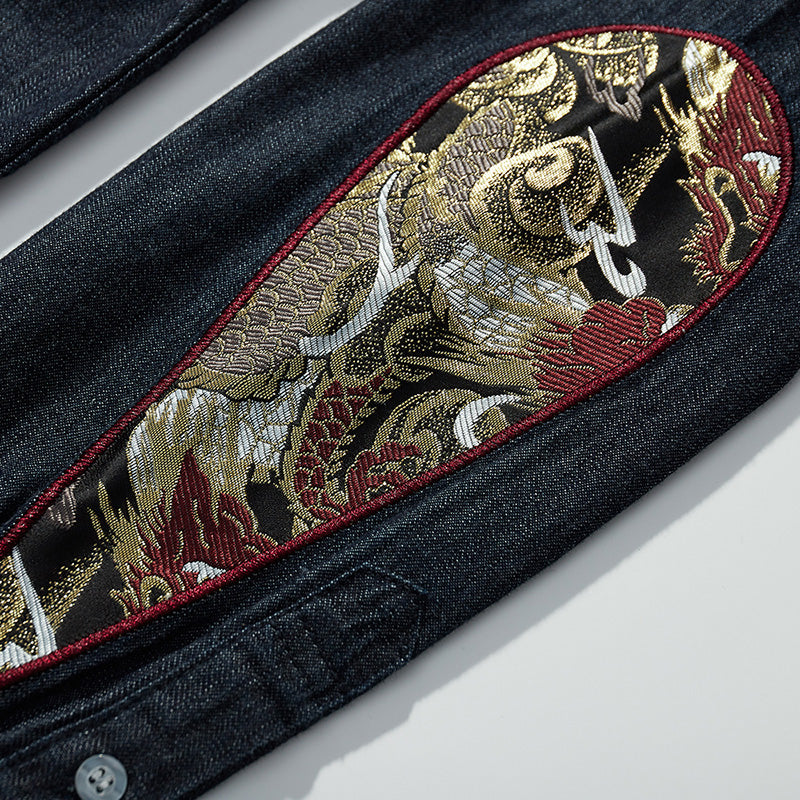 Drop sleeve denim shirt Drop sleeve denim shirt