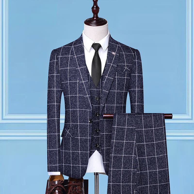 Men'sSuits, Checkered Suits, Three-Piece Suits, Work Suits, Professional Suits, Men's Clothing Trends Men'sSuits, Checkered Suits, Three-Piece Suits, Work Suits, Professional Suits, Men's Clothing Trends