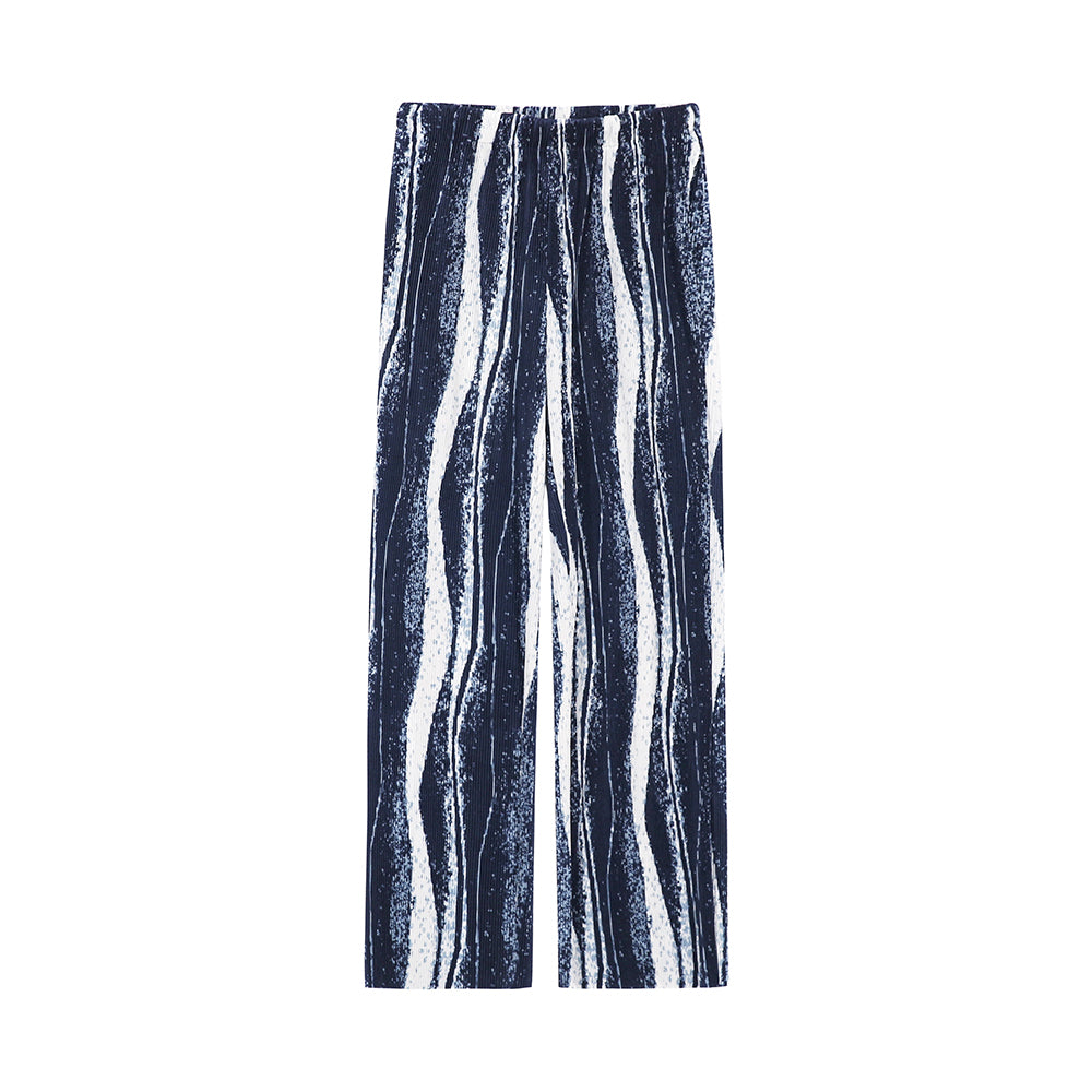 Straight Pants Drape Chic Loose Casual Trousers Korean Style Trendy Wide-Leg Pants Men