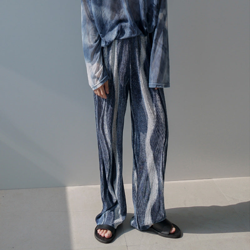 Straight Pants Drape Chic Loose Casual Trousers Korean Style Trendy Wide-Leg Pants Men Straight Pants Drape Chic Loose Casual Trousers Korean Style Trendy Wide-Leg Pants Men