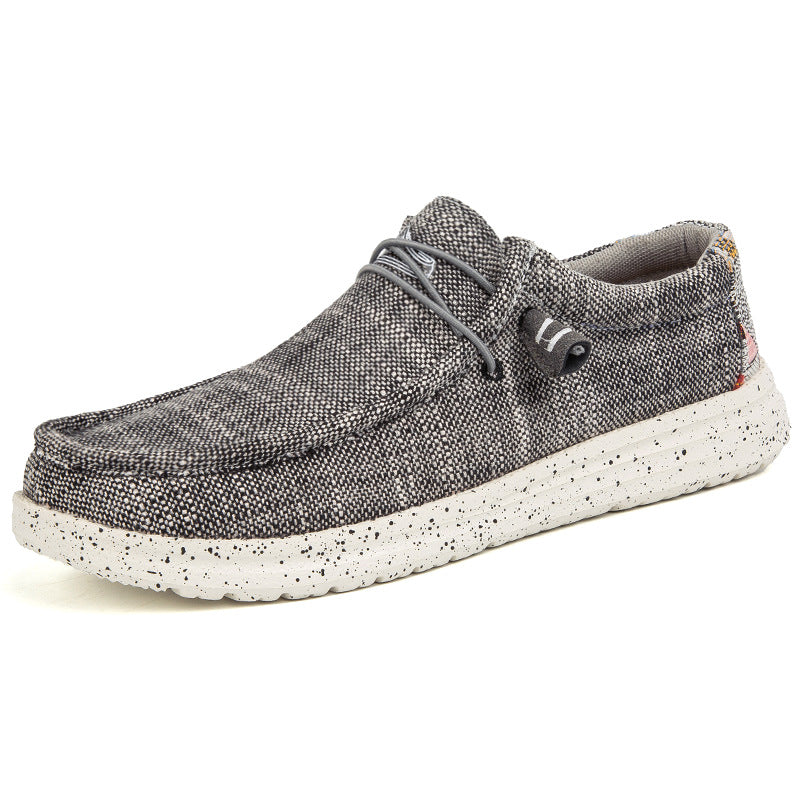 New Men's Canvas Boat Shoes Outdoor Convertible Slip On Loafer