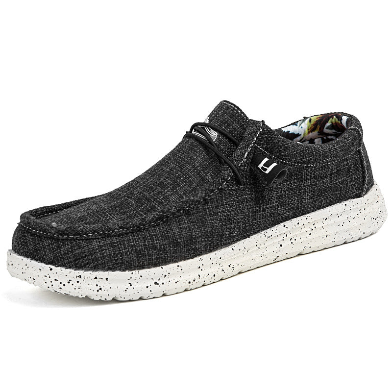 New Men's Canvas Boat Shoes Outdoor Convertible Slip On Loafer