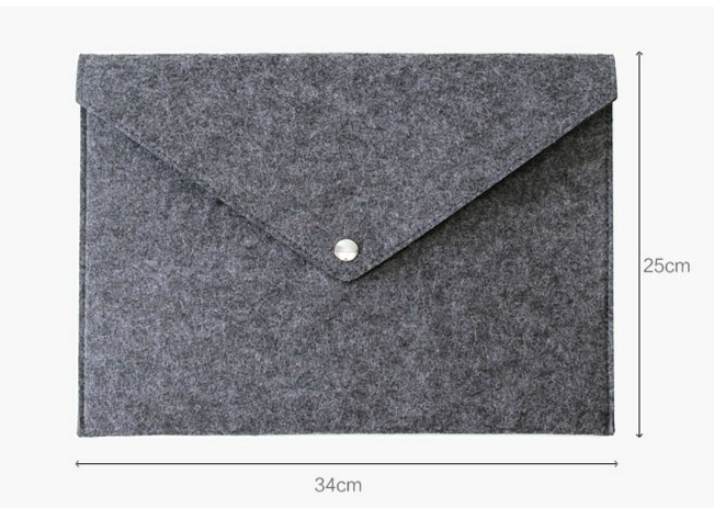 File bag felt briefcase