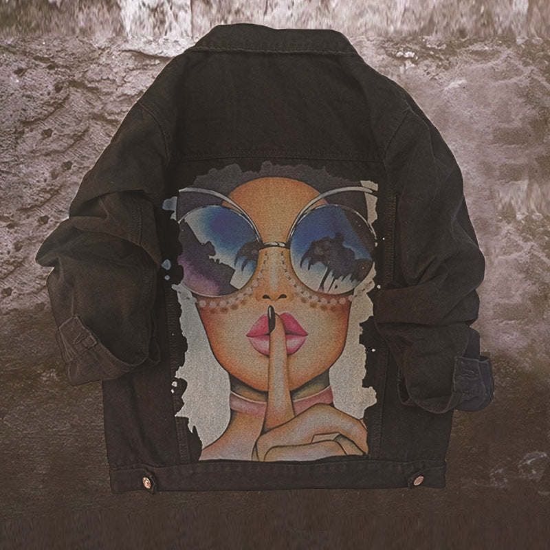Casual Denim Jacket Women New Style Casual Denim Jacket Women New Style
