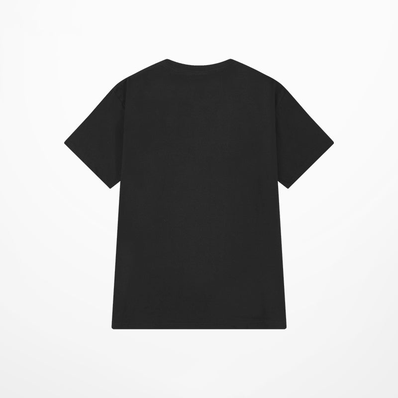 Loose Couple White Cotton T-shirt