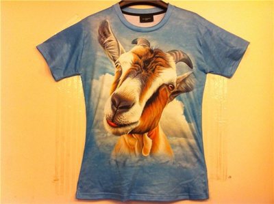 Patterned 3D short-sleeved t-shirt men