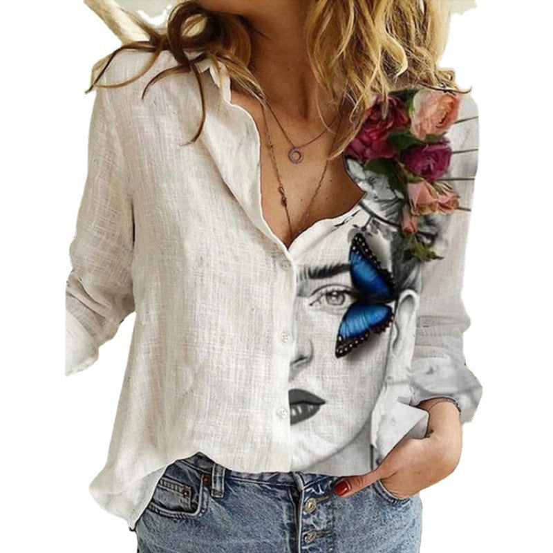 Women's 3D Digital Printing Shirt Women's 3D Digital Printing Shirt