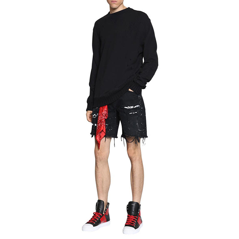 Street denim shorts Street denim shorts