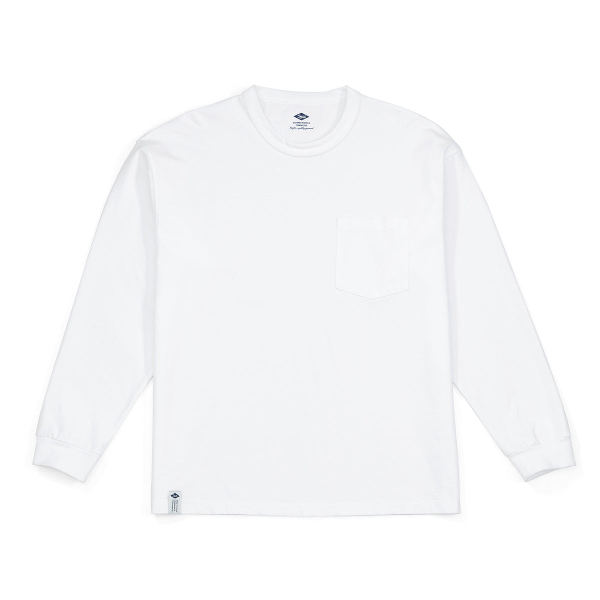 Solid Color Oversize Long-sleeved T-shirt Men Solid Color Oversize Long-sleeved T-shirt Men