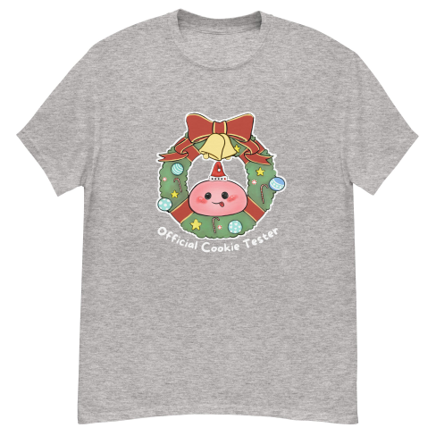 European And American Cookie Tester Digital Printing Casual Round Neck T-shirt