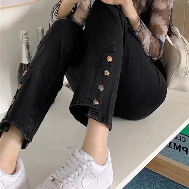 High Waist Slimming Retro Jeans For Women High Waist Slimming Retro Jeans For Women