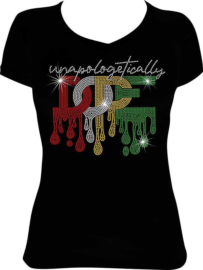 Hot Diamond Round Neck T-shirt