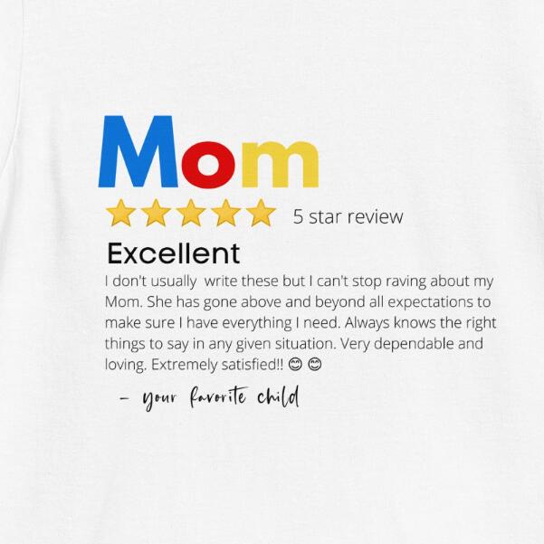 European And American Review Mom Casual Round Neck Short Sleeves T-shirt