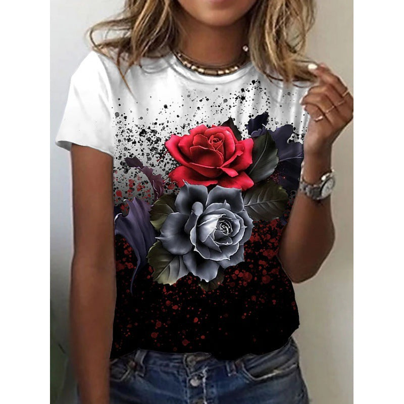 3D Sunflower Women's Flower Print