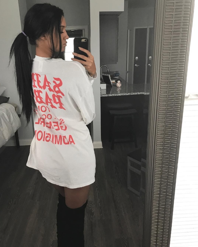 Kanye long-sleeved T-shirt loose bottoming shirt for men and women
