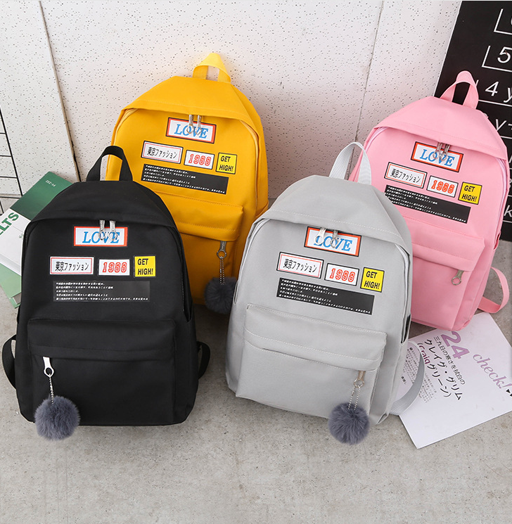Cartoon backpack for men and women