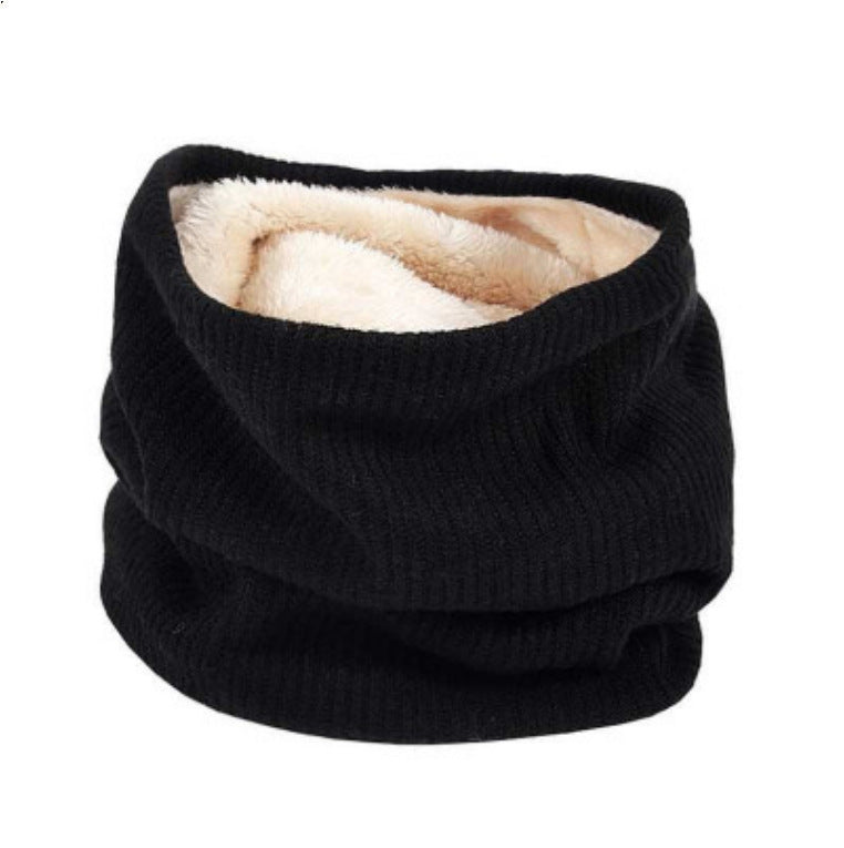 Men and women fashion plus velvet outdoor sports scarf