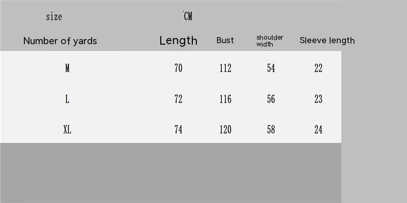New Korean Style Round Neck Short Sleeve T-shirt Loose Printed Letters