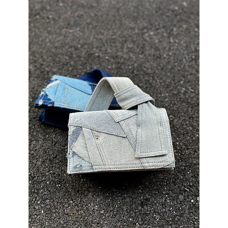 Denim Stitching Crossbody Bag Women Denim Stitching Crossbody Bag Women
