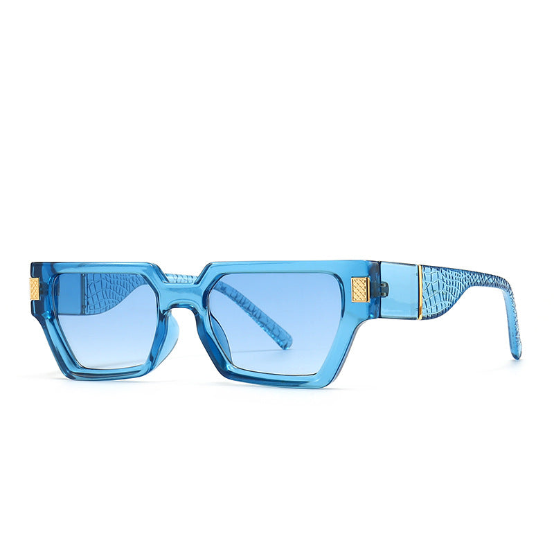 Fashion Catwalk Square Frame Butterfly Sunglasses For Men