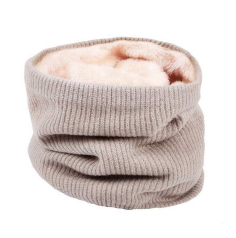 Men and women fashion plus velvet outdoor sports scarf