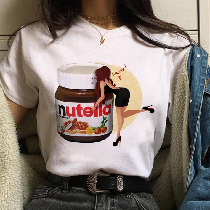 European And American Digital Printing Casual Round Neck Short Sleeves T-shirt