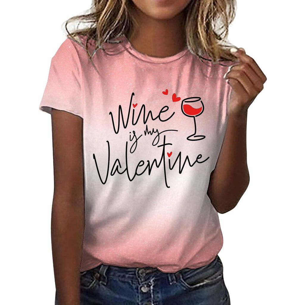 High Quality Imitation Cotton Fashion Printed Short Sleeves