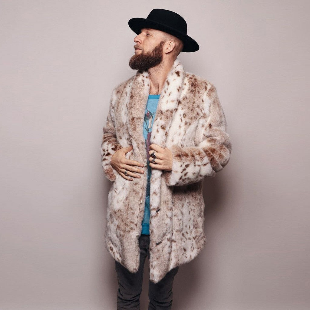 Leopard fur coat Leopard fur coat