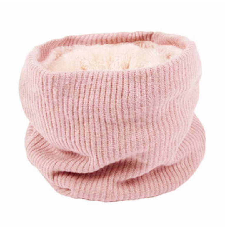 Men and women fashion plus velvet outdoor sports scarf
