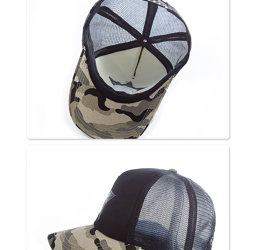 Pentagram Baseball Cap Camouflage Sun Hat Casual Hat Sun Hat Korean Men and Women Cap Pentagram Baseball Cap Camouflage Sun Hat Casual Hat Sun Hat Korean Men and Women Cap