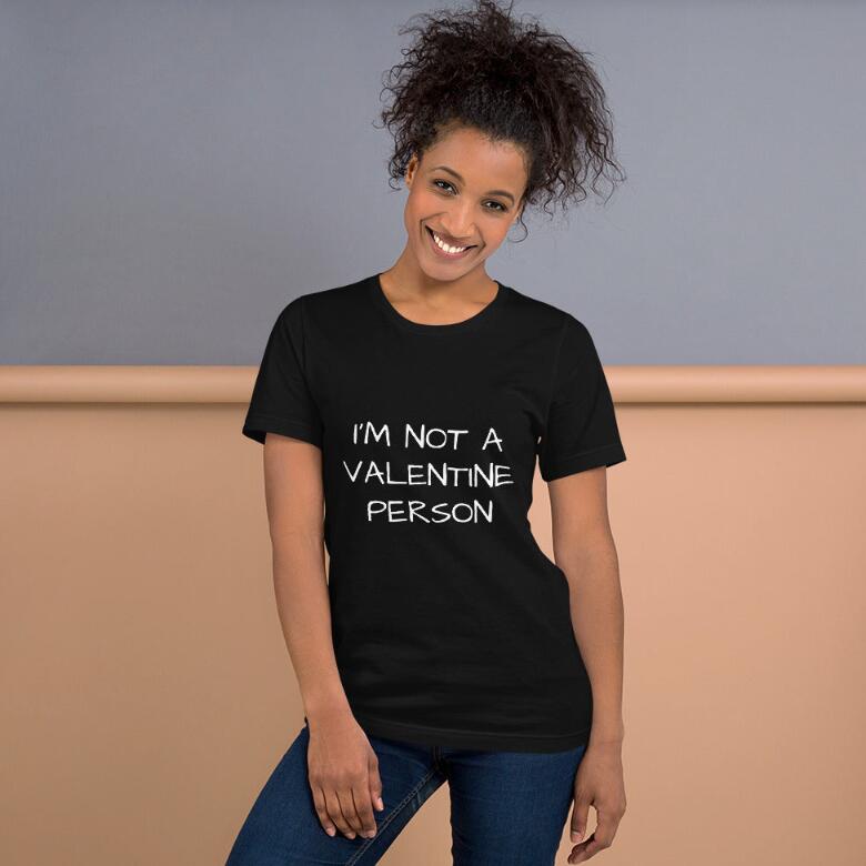 European And American Letters Digital Printing Casual Round Neck Short Sleeves T-shirt