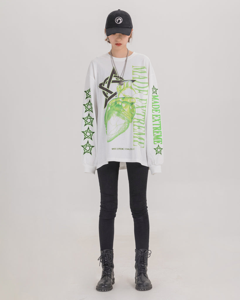 Long-sleeved T-shirt men and women bottoming shirt