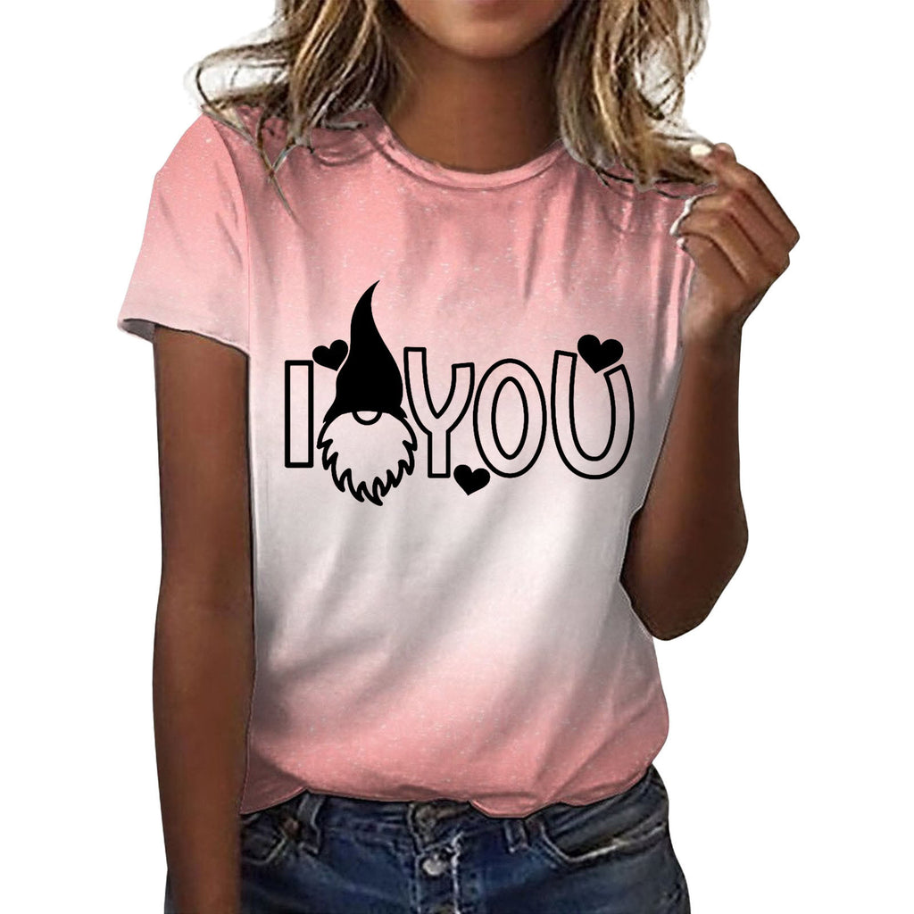 High Quality Imitation Cotton Fashion Printed Short Sleeves