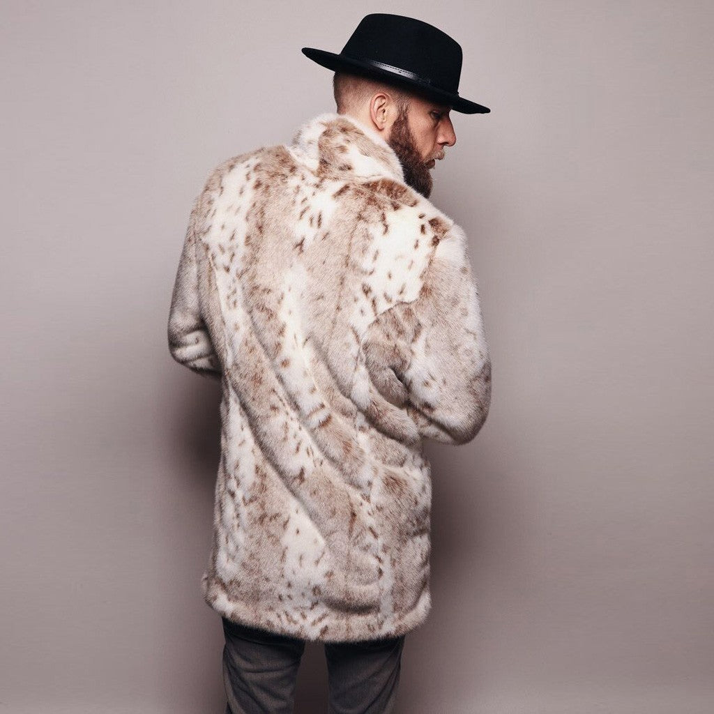 Leopard fur coat