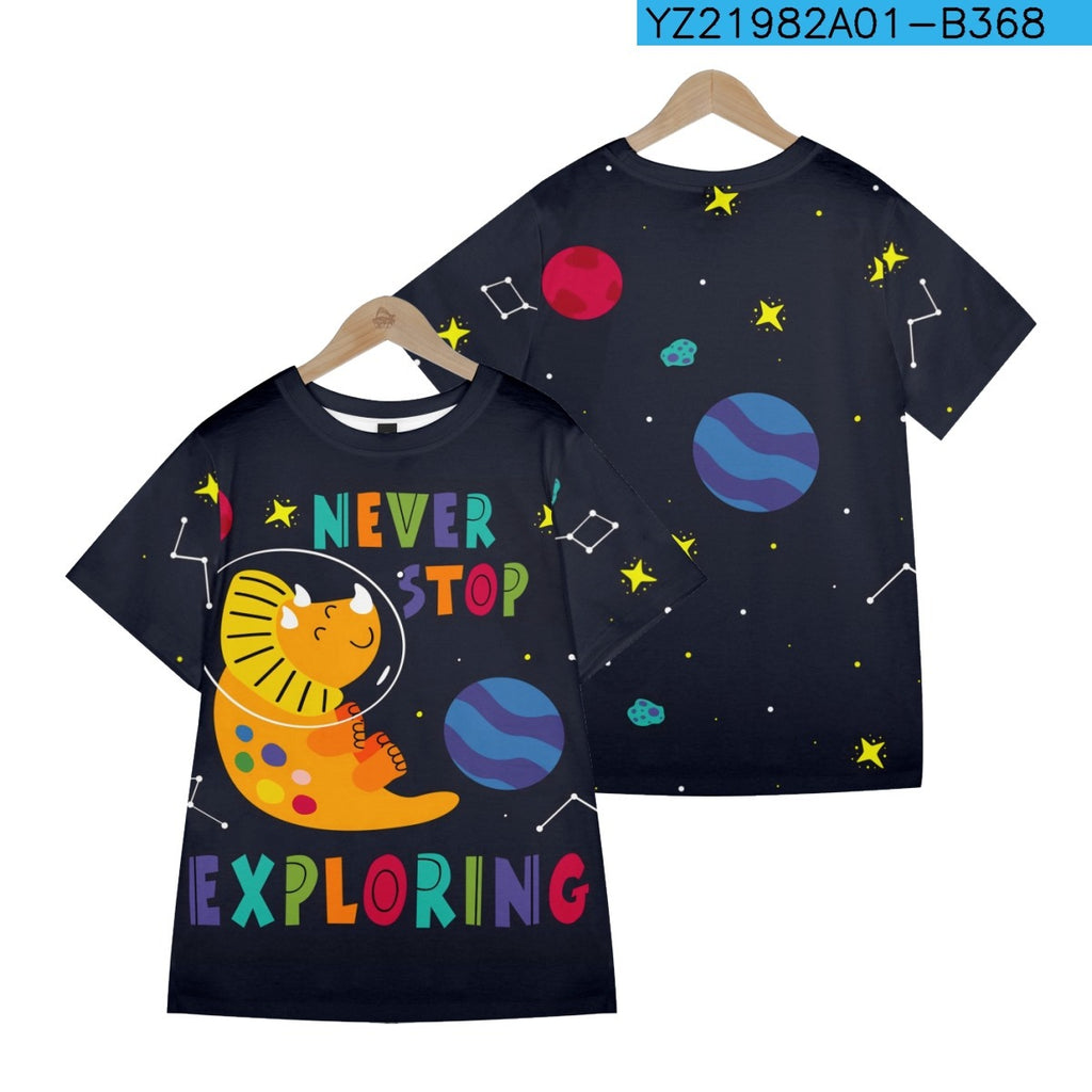 Creative Casual 3D Printed T-shirt
