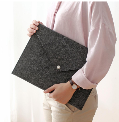 File bag felt briefcase