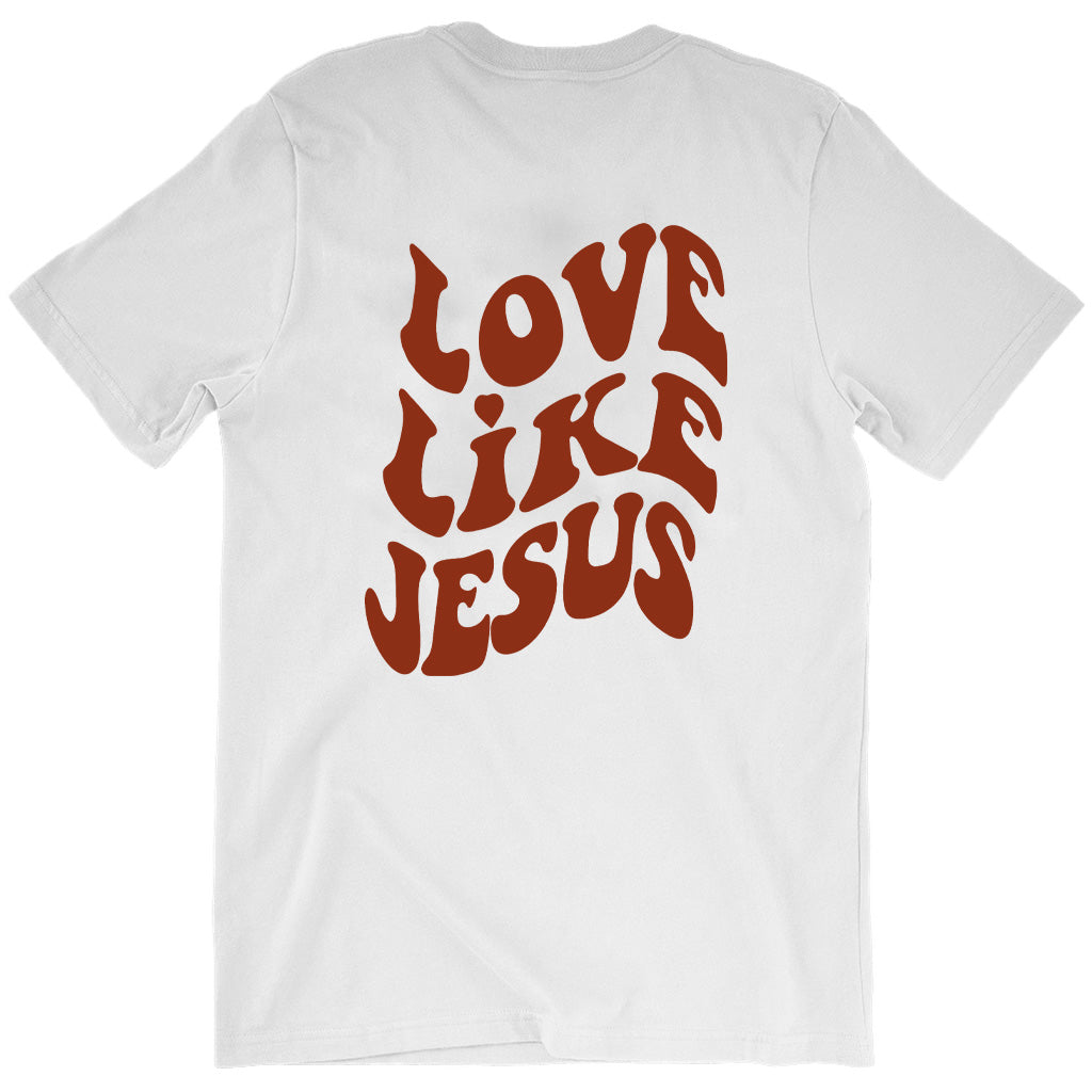 Women's Top Round Neck Slogan Printed Short Sleeves