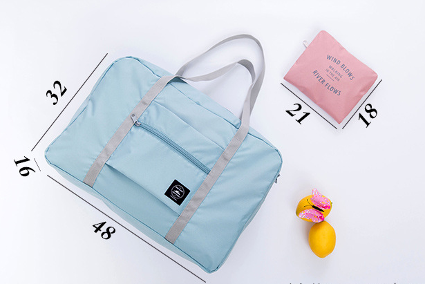 Travel bag large-capacity folding storage bag duffel trunk luggage