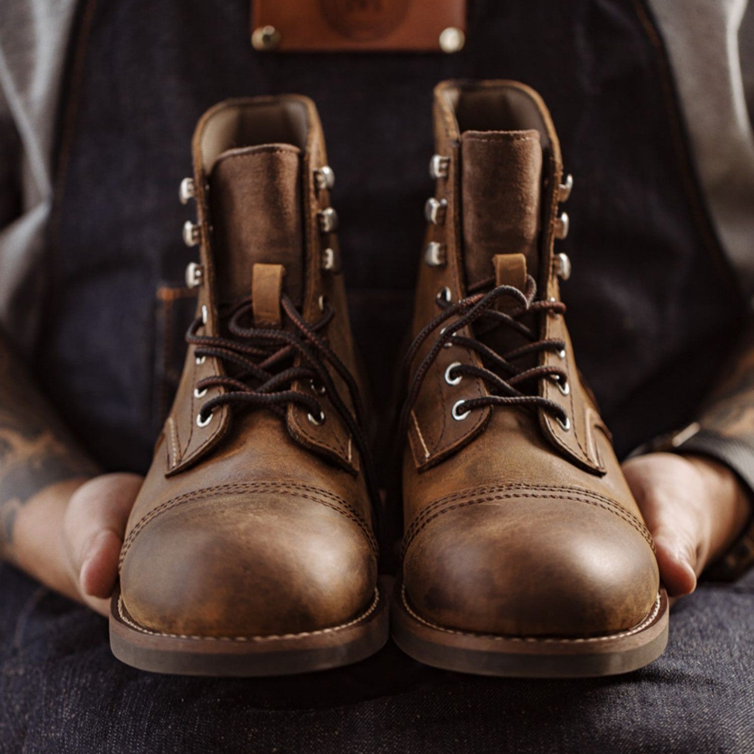 Work Boots Men Spring American Retro Work Boots Men Spring American Retro