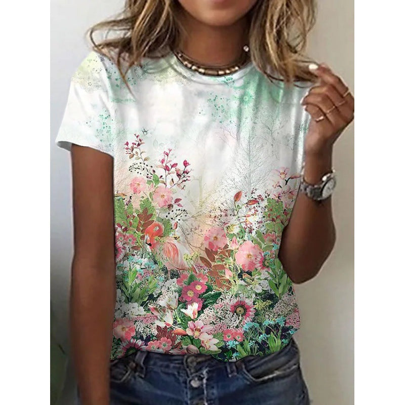3D Sunflower Women's Flower Print