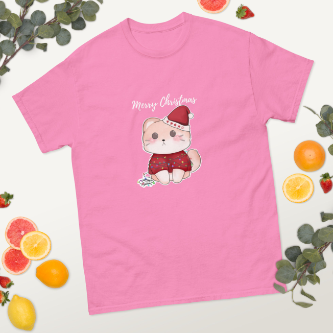 European And American Cat Digital Printing Casual Round Neck Short Sleeves T-shirt