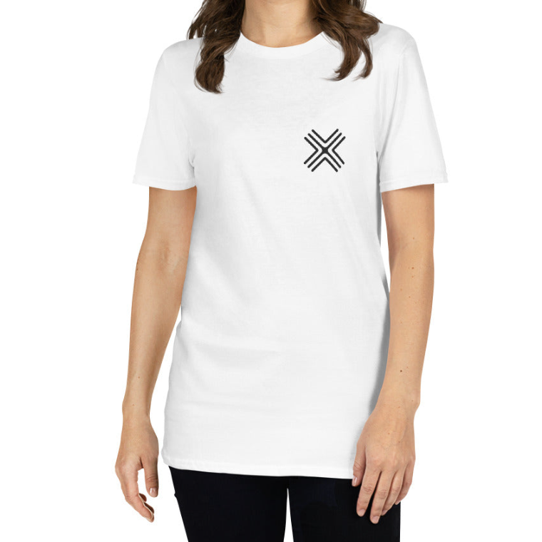 European And American Digital Printing Casual Round Neck T-shirt
