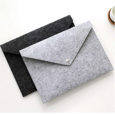 File bag felt briefcase