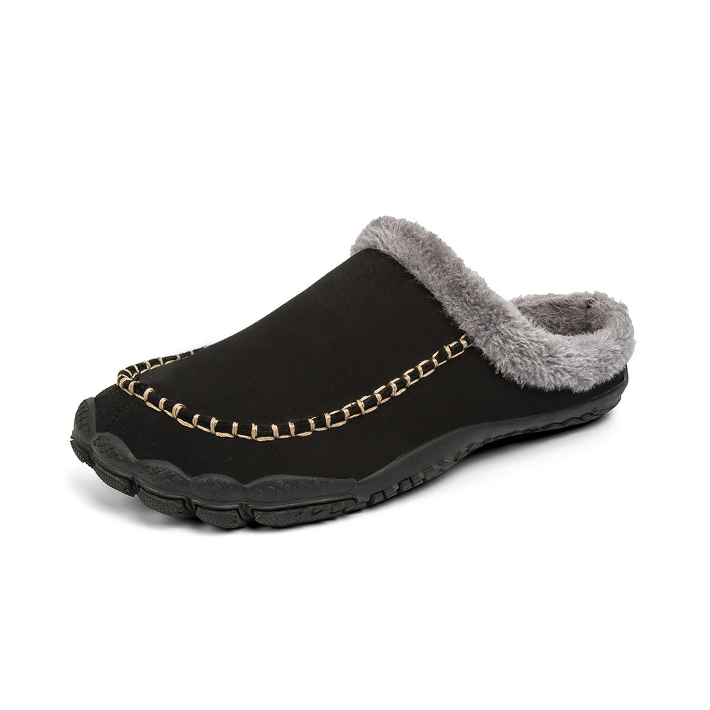 Couple Indoor Leisure Non-slip Home Warm Floor Woolen Slipper