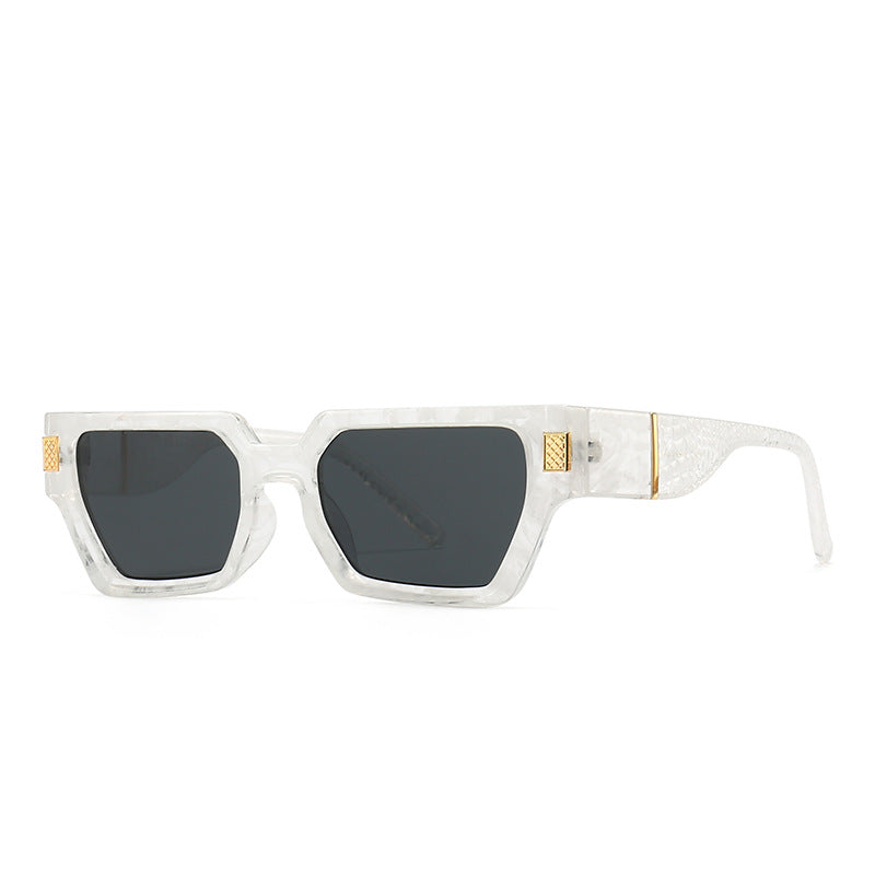 Fashion Catwalk Square Frame Butterfly Sunglasses For Men