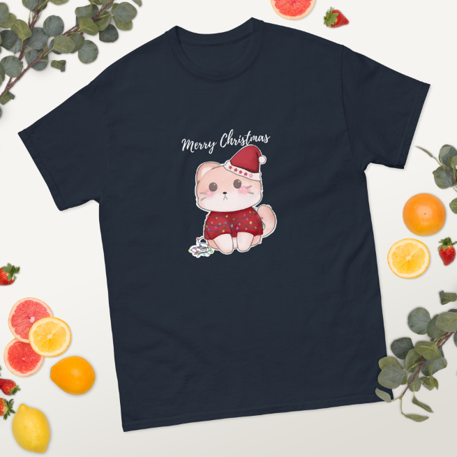European And American Cat Digital Printing Casual Round Neck Short Sleeves T-shirt